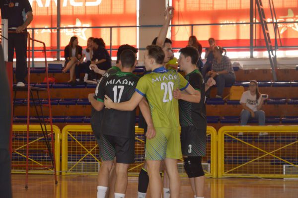 ΣΤΟ F4 ΤΟΥ ΠΑΝΕΛΛΗΝΙΟΥ ΠΡΩΤΑΘΛΗΜΑΤΟΣ ΟΙ ΠΑΙΔΕΣ ΤΟΥ ΜΙΛΩΝΑ