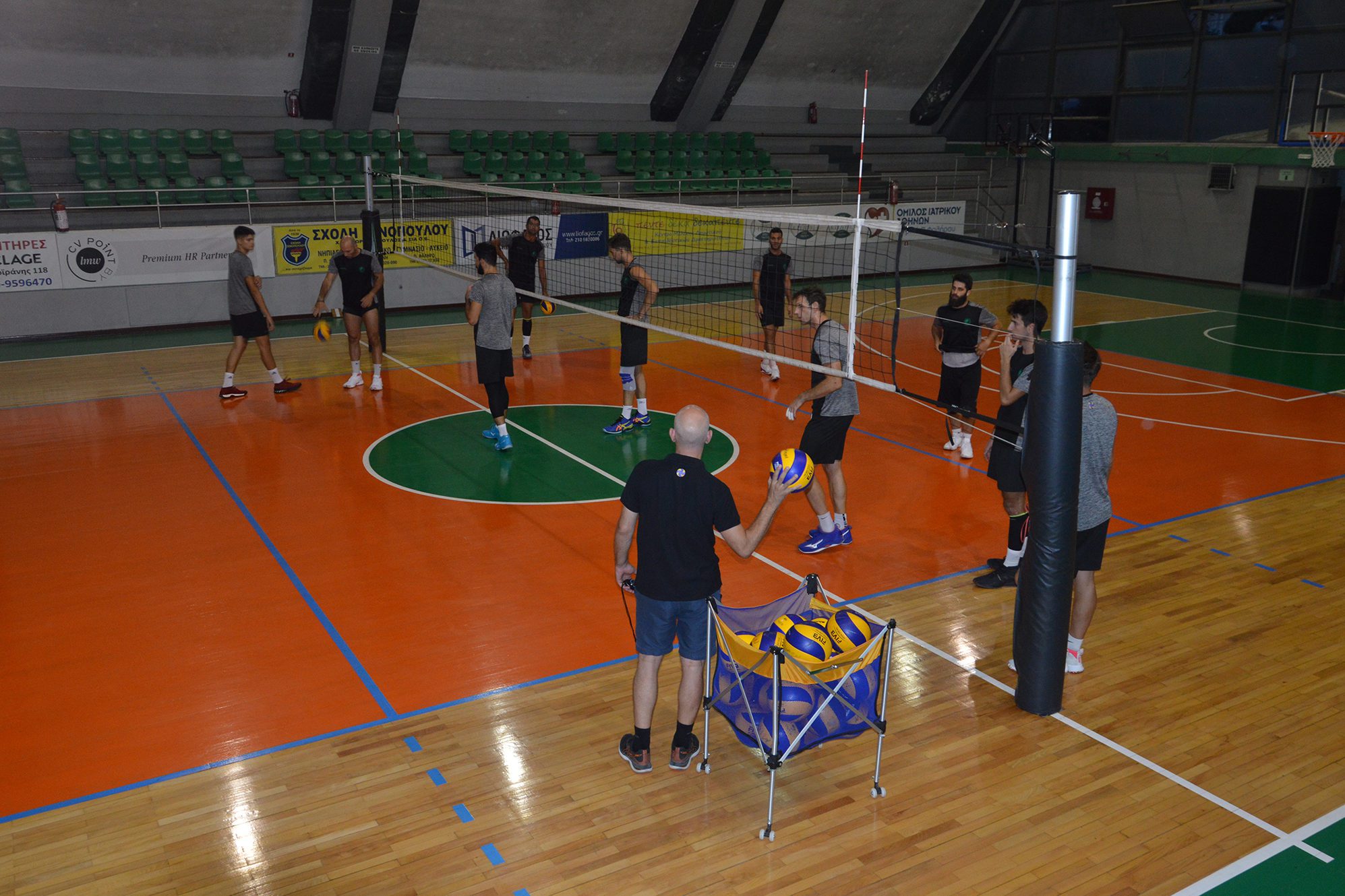 Οι μηχανές στο full για την Ανδρική μας Ομάδα