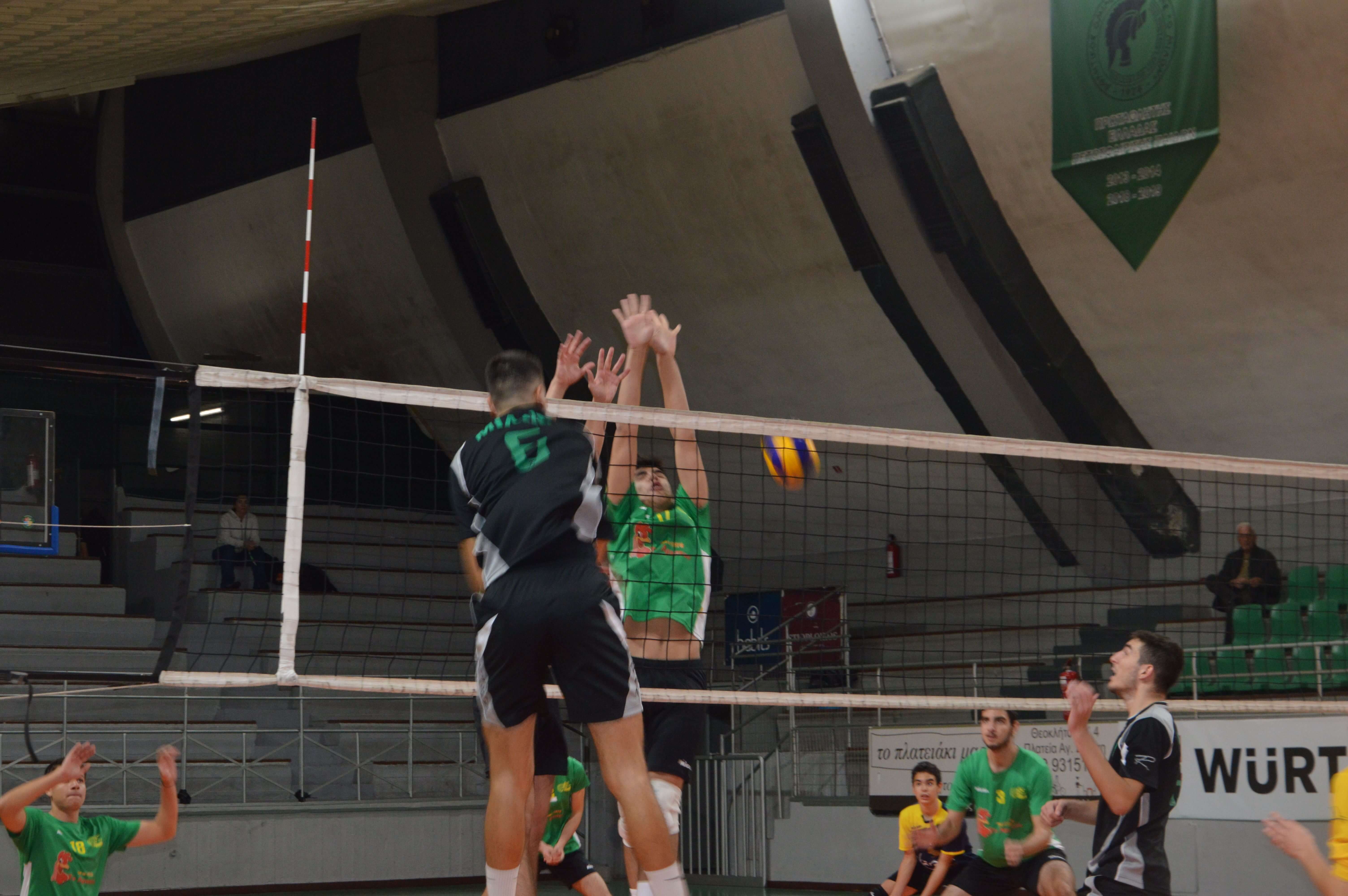 Βόλεϊ: 7 στα 7 και μηδέν σετ παθητικό οι Έφηβοι