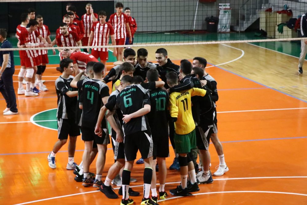 Βόλεϊ: Στις 4 καλύτερες Ομάδες της Ελλάδος οι Έφηβοι