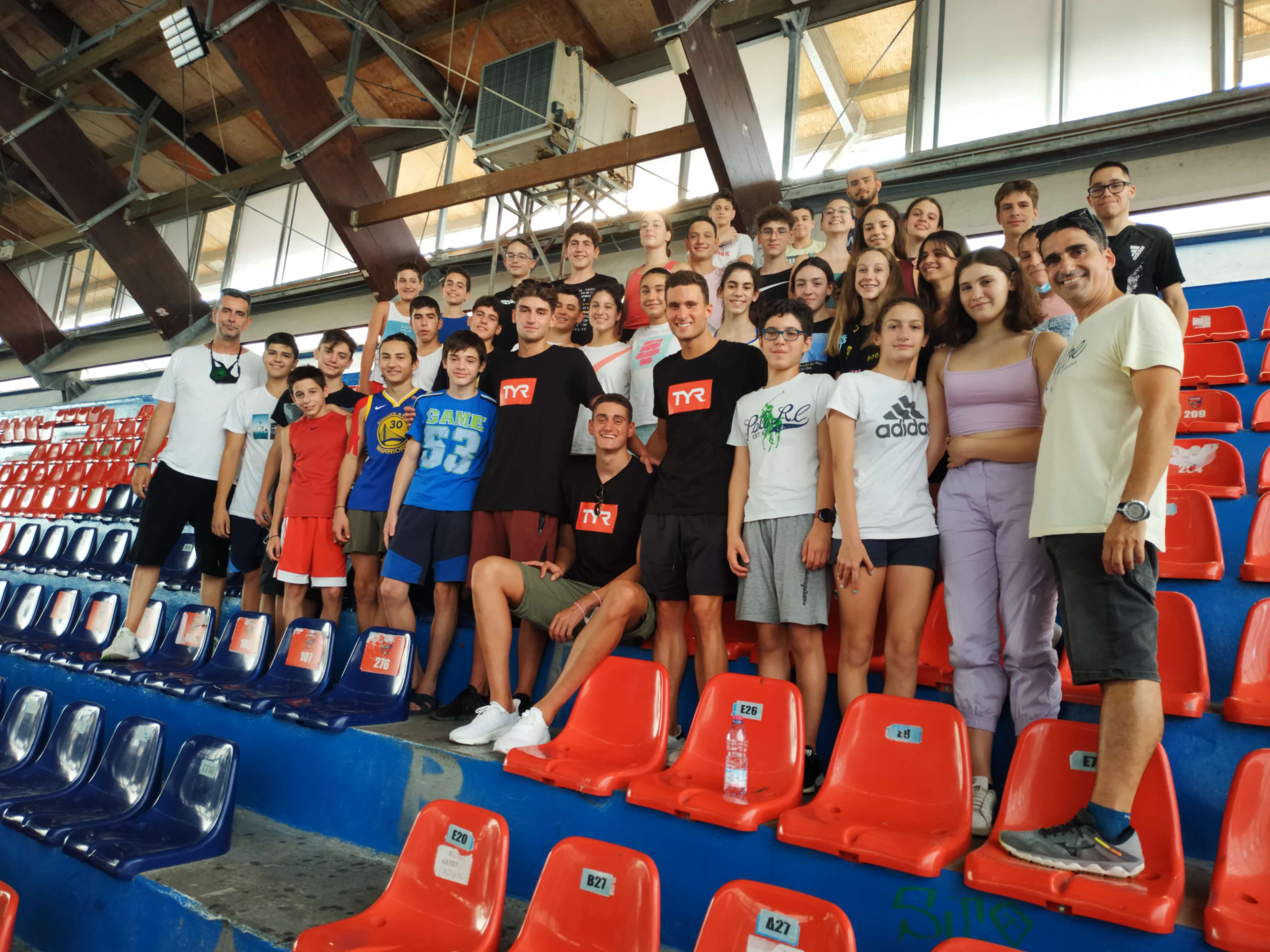 Κολύμβηση: Οι Πρωταθλητές επισκέφθηκαν τον Μίλωνα