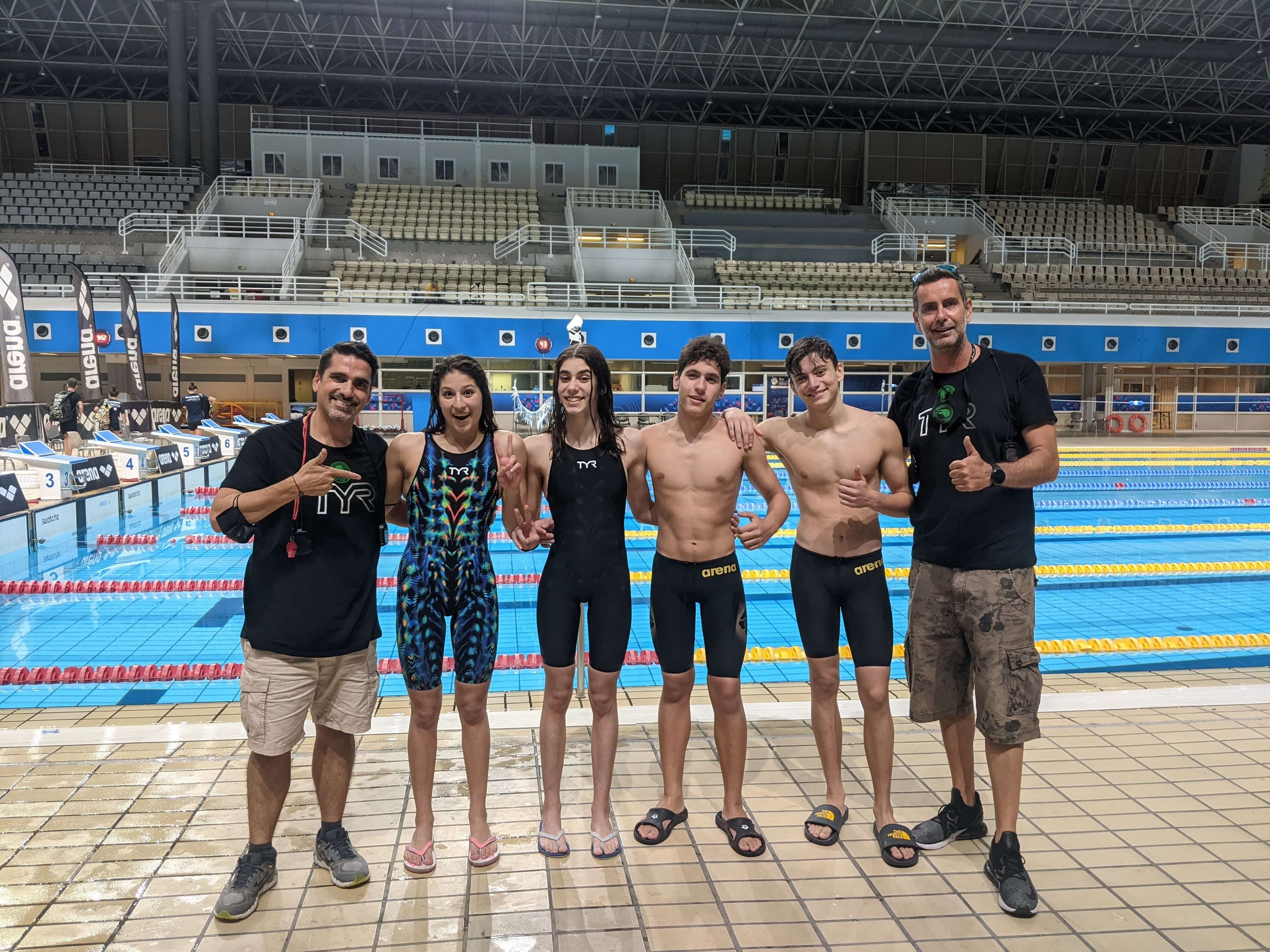 Κολύμβηση: Νέο Πανελλήνιο ρεκόρ για την Ομάδα του Μίλωνα