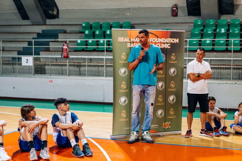 Με επιτυχία ξεκίνησε το Real Madrid Foundation Basketball Clinic στον Μίλωνα