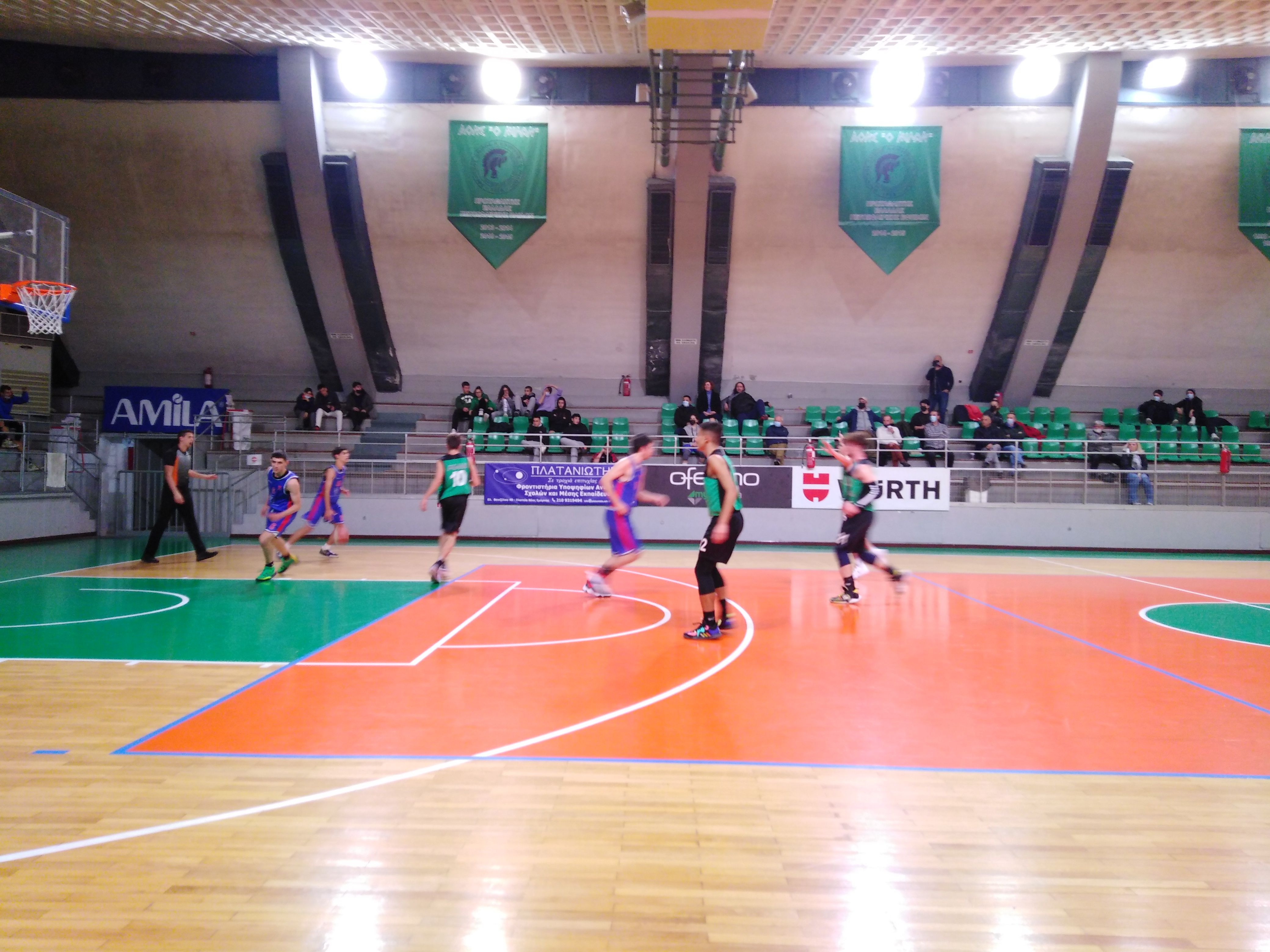 Μπάσκετ: Νίκη για τους Έφηβους και ήττα για τους Παίδες απέναντι σε Πανιώνιο