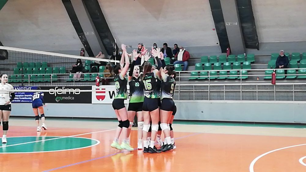 Βόλεϊ: Νίκη για τις Νεάνιδες και ήττα για τις Κορασίδες Α’
