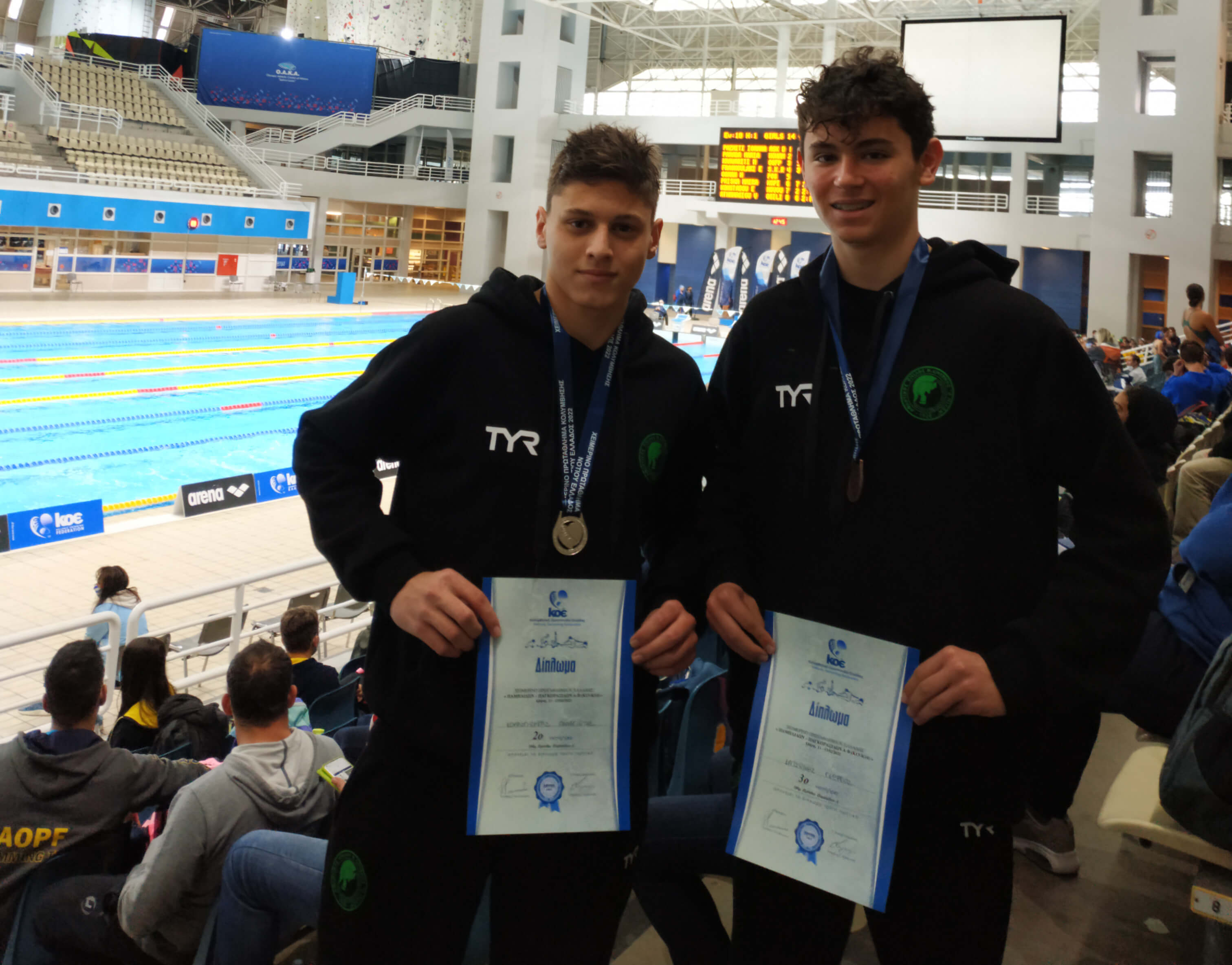 Κολύμβηση: Διακρίσεις στο Πρωτάθλημα Νοτίου Ελλάδος Παμπαίδων-Παγκορασίδων