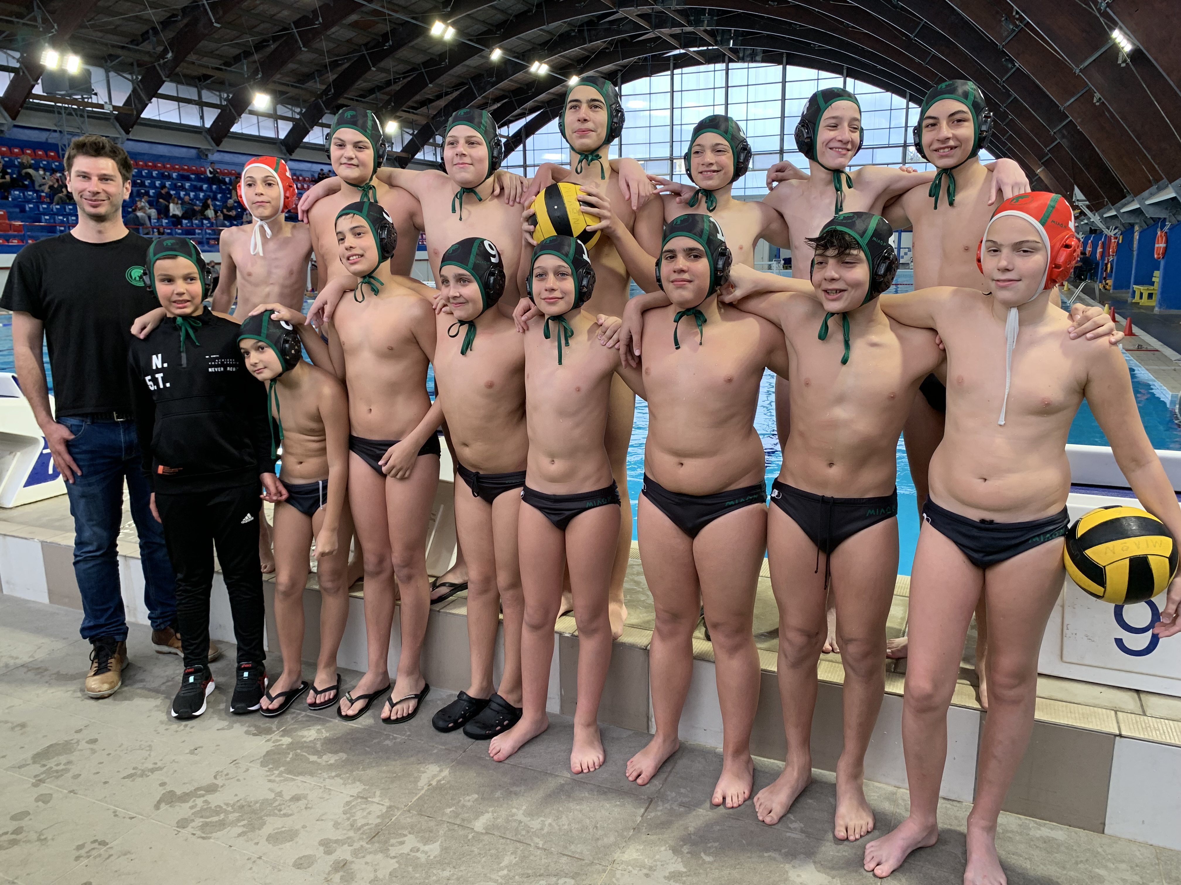 Πόλο: Πρόκριση στην επόμενη φάση για τα Μίνι Κ13