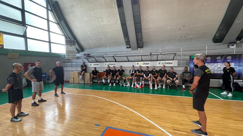 Βόλεϊ: Πρώτη προπόνηση για την Ανδρική Ομάδα