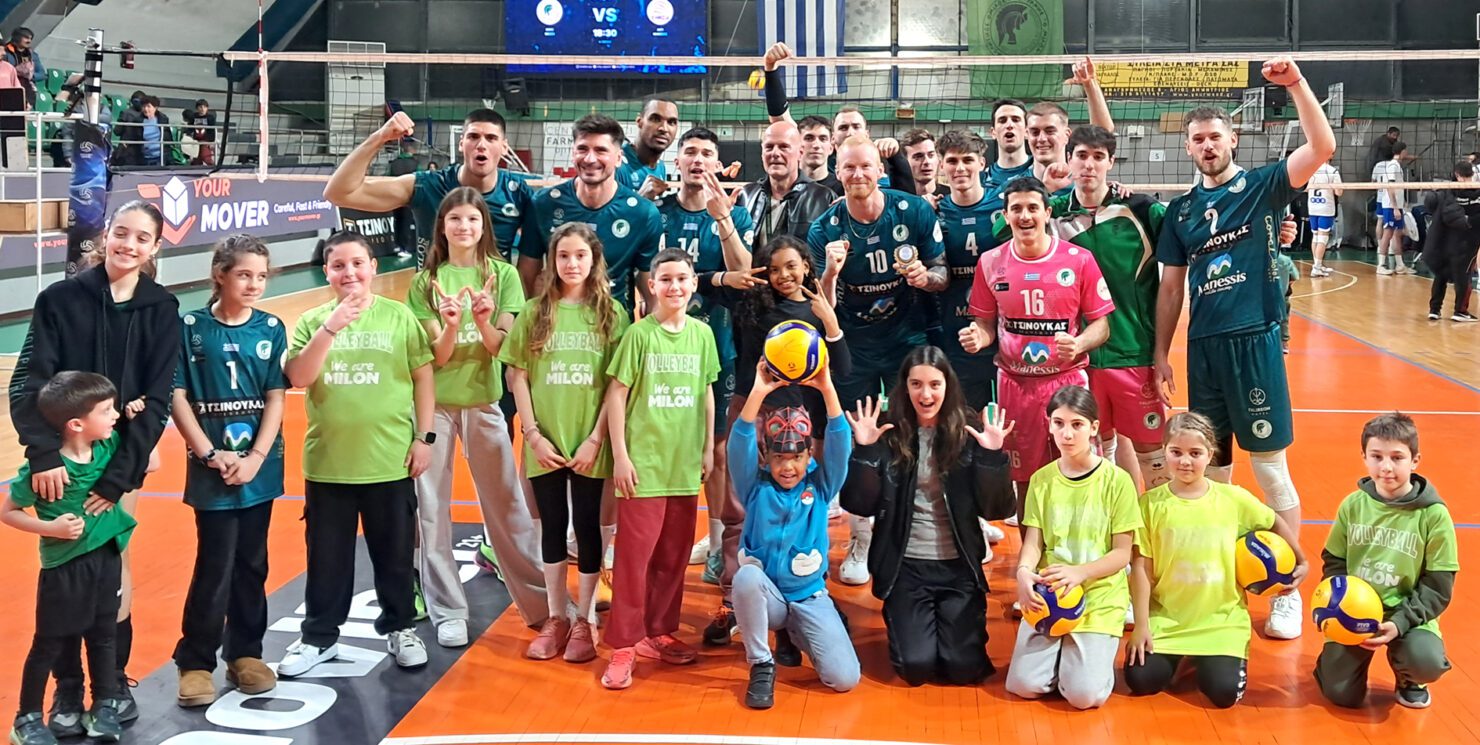 🏐 Νίκη για τον Α.Ο.Ν.Σ. Μίλων επί του ΑΟΠ Κηφισιάς! 💚🖤