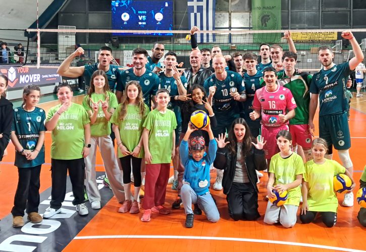 🏐 Νίκη για τον Α.Ο.Ν.Σ. Μίλων επί του ΑΟΠ Κηφισιάς! 💚🖤