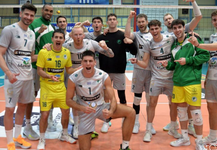 🏐 Σπουδαία ανατροπή στη Σύρο για τον Μίλωνα! 💚🖤