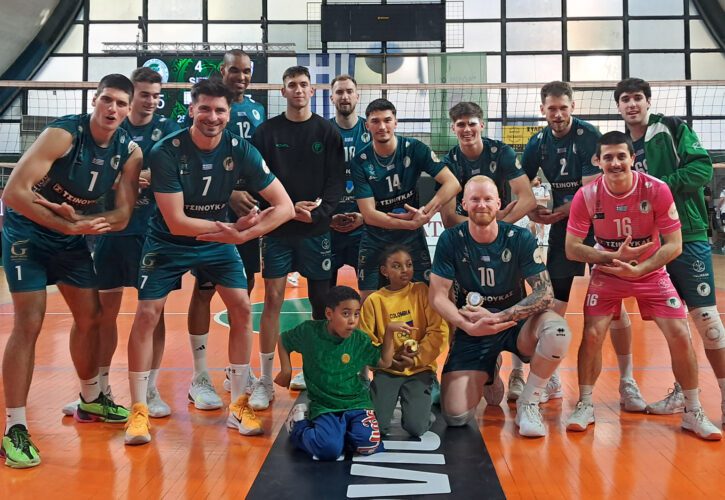 🏐 Α.Ο.Ν.Σ. ΜΙΛΩΝ – ΠΑΟΚ 3-1