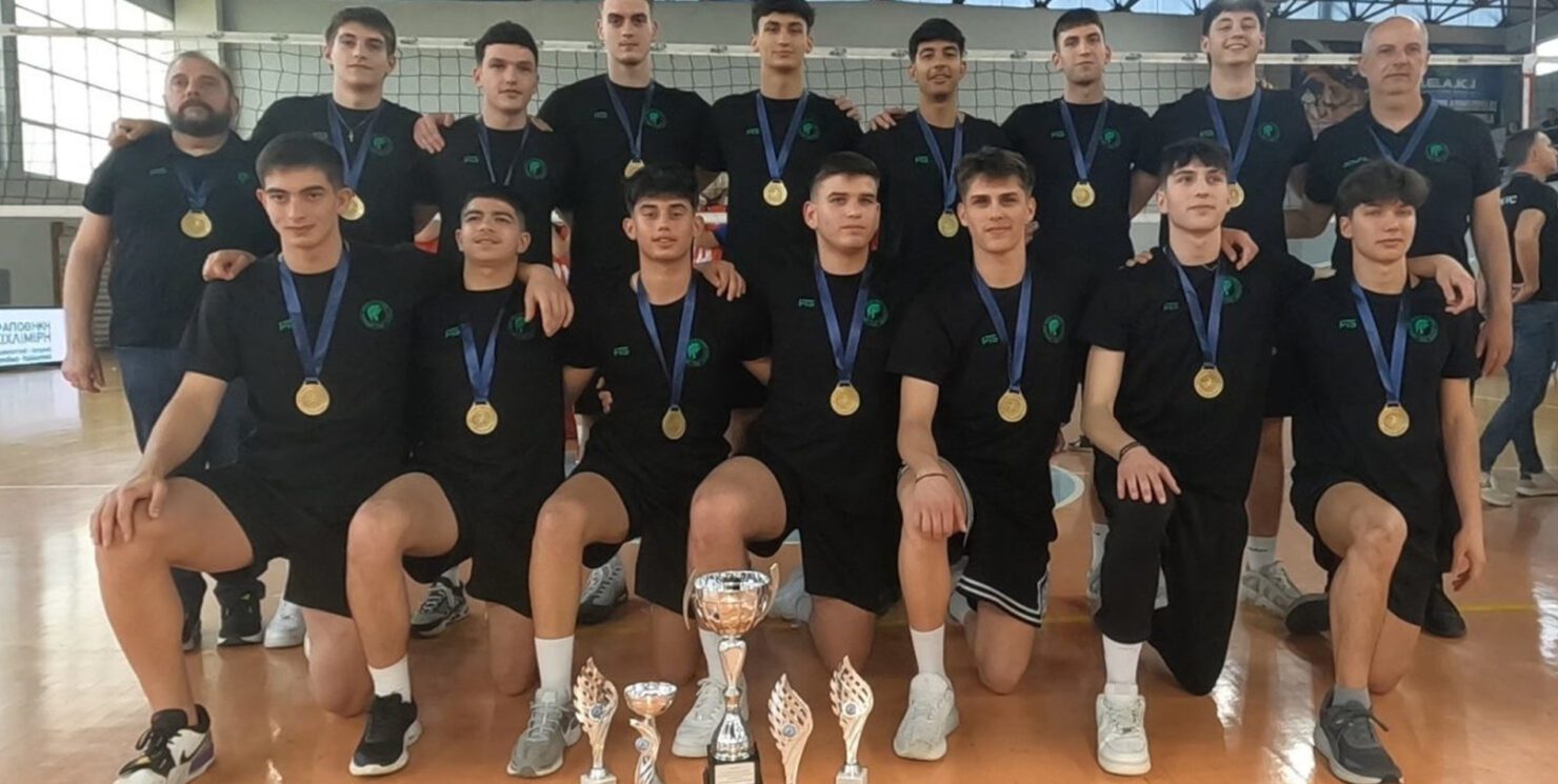 🏆🏐 ΠΡΩΤΑΘΛΗΤΗΣ ΕΛΛΑΔΑΣ Κ21 – ΓΙΑ 3η ΣΕΡΙ ΧΡΟΝΙΑ! 💚🖤